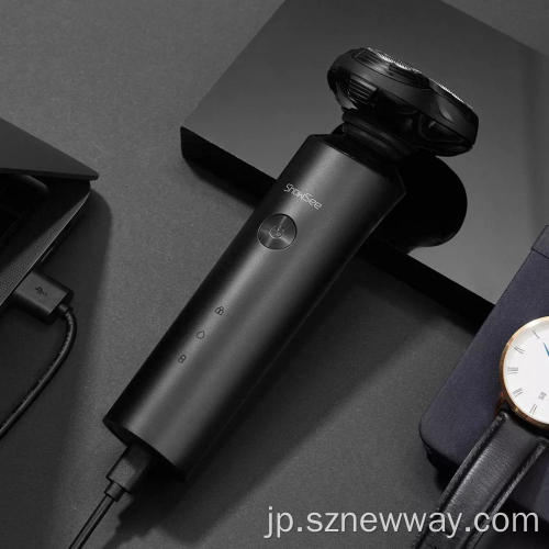 Xiaomi Showsee F1-BK電気シェーバー・マン・トリマーのかみそり